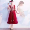 Ropa de tostada de talla grande que cubre los brazos para personas con sobrepeso de 200 kg o más para mujeres embarazadas, cintura alta, vestido de regreso de novia para banquete de apreciación