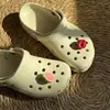 Sapatos de Frutas Gongli, Sapatos com Furos de Flores, Acessórios Fofos, Chinelos DIY, Acessórios Decorativos, Joias Adaptáveis Destacáveis Atacado