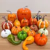 Modelo de Calabaza Accesorios para Festival de la Cosecha Decoración de Casa de Campo Halloween Centro Comercial de Verduras Exhibición en Ventana Adornos para Sala de Exposiciones