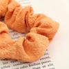 Profiterole Francês Anel Intestino Grosso Celebridade da Internet Elástico de Cabelo Cor Pura Elástico de Cabelo Estilo Coreano Fabricante Atacado de Acessórios para Cabelo