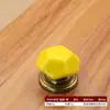 Puxador de Cerâmica para Gaveta de Armário, Furo Único, Haorenjia Hardware de Dongguan, Puxador Estilo Chinês Cobre Antigo
