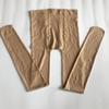 Calcetines de baile delgados de primavera y verano al por mayor, largos, de talla grande para adulto, de doble cara, con lima plus, para gorditas, de alta elasticidad, leggings para dama