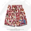 Calções de praia para homens Hot Spring Quick-Dry Loosen plus size Shorts curtos para férias à beira-mar na praia