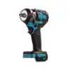 Makita Modelo 400 Llave Eléctrica de Alto Torque Sin Escobillas de Uso Rudo Llave de Impacto Recargable para Reparación Automotriz y Uso en el Hogar Herramienta de Impacto con Batería de Litio