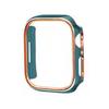 Para Apple Watch 6iwatch7 funda protectora galvanizada de dos colores funda de PC media cubierta funda applewatch se