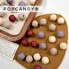 Cuentas Redondas de Madera en Forma de Espiral con Agujeros Grandes, Cuentas de Madera Sueltas, Accesorios de Cuentas de Madera Hechos a Mano, Materiales para Ensartar Cuentas con Agujeros Rectos