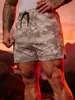 Shorts deportivos de doble capa 2 en 1 YOUNGLA para fitness y entrenamiento de carrera al aire libre, pantalones deportivos elásticos, de secado rápido para verano