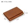 Cartera de Cuero Genuino para Hombre, Billetera para Monedas de Cuero Crazy Horse con Múltiples Ranuras para Tarjetas y Llavero, Bolso Cruzado de Cuero Genuino para Hombre con 70% de Descuento