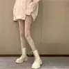Medias de Rejilla Sexy Caladas Pantimedias Lolita Japonesa Retro Puro Deseo Enredadera Floral Medias Blancas Negras para Mujer
