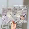 Meias Femininas Novas para Outono e Inverno, Meias para Estudantes de Canoa Média, Meias Esportivas Femininas Estilo Coreano de Canoa Média, Meias Esportivas de Algodão Fofas e Versáteis