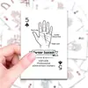 54 Cartas para Compra Direta Transfronteiriça, Pesquisa de Conhecimento sobre Leitura de Mãos, Cartas de Poker, Jogos de Tabuleiro, Entretenimento, Quebra-gelo, Cartas de Jogo Interativas