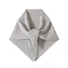 Cachecol triangular de cashmere feminino, cachecol de puro cashmere de cabra, novo para outono e inverno, gola quente de tricô de cor sólida, protetor de pescoço, pequeno xale
