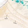 Cadena de perlas redondas blancas puras con forma geométrica de oro real de 14 quilates bañada en cobre, ideal para hacer pulseras, collares, horquillas y borlas.