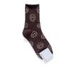 Calcetines Corea del Sur Puerta Este Otoño e Invierno Nuevos Empole Calcetines de Algodón para Mujer Lindos Smiley Deportivos Campus Calcetines para Mujer