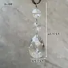 Cortina de Cuentas Colgantes de Cristal Cortina de Puerta Decoración Cadena de Cuentas para Boda Bola de Cristal con Cuentas Tira Larga de Iluminación Accesorios DIY