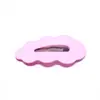 Nuevo Pasador de Pelo de Nube de Color Caramelo Pinza Lateral para Flequillo Accesorios Lindo Pasador para Niños Joyería Pasador al por Mayor