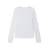 Top de Base Personalizado de Lana Fina de Seda para Mujer, Cubre todo Básico de Estilo Ajustado de Modal, Top Suave y Amigable con la Piel