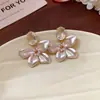 Pendientes de plata para mujer, estilo coreano, con explosiones en vivo, de alta gama y de lujo.