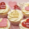 Decoración de pastel de acrílico con estilo transfronterizo para San Valentín, decoración de cupcakes de amor, decoración de acrílico con amor