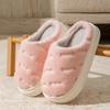 25 Zapatillas de Algodón de Invierno Nuevas para Mujer al por Mayor Antideslizantes para Interiores del Hogar Calientes con una Suela Suave y Gruesa