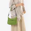 Bolsa Transversal Versátil Leve de Verão para Mulheres, Lazer ao Ar Livre, Viagem, Estilo Coreano, Tendência, Literária, Simples, de Ombro, Transversal