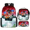 Mochila Sonic Transfronteriza Gran Capacidad Mochila Escolar para Estudiantes Mochila Escolar de Anime Sonic Transfronteriza