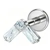 Zeming F136 Aleación de Titanio Arete de Presión Forma de Serpiente Cartílago de la Oreja Stud Piercing en la Oreja Rosca Interna Labio Stud Piercing Joyería Labio Stud