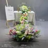 Flores Artificiales para Fiestas de Cumpleaños, Flores de Mesa tipo Cascada, Tiras de Flores Colgantes, Decoraciones para Ventanas, Arreglos Florales para Bodas, Compromisos, Ceremonias de Entrega de Coches y Flores Decorativas