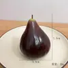 Adornos de modelo de fruta simulada, juego de verduras de plástico con peso, alimento de manzana, decoraciones de frutas y verduras, accesorios de fotografía