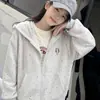 Abrigo para Niña Primavera y Otoño 2026 Nuevo Estilo Cárdigan Casual con Capucha Sudadera para Niños Mayores Ropa de Dibujos Animados Ropa Infantil