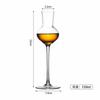 Taza de Fragancia para Whisky Vaso para Licores Tulipán Alto Vino Copa de Cata de Vino Vidrio de Cristal ISO Copa de Cata para Bebidas Puras