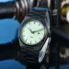Nuevo Reloj de Cuarzo para Hombre 2023 Tianjia Moda Deportiva Casual Volante Grande Día Correa de Acero Alta Calidad