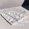 Nuevas Puntas de Uñas sin Imán y Base para Soporte de Práctica de Uñas, Soporte Transparente de Acrílico para Exhibición de Uñas