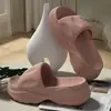 6.0 Pantuflas Gruesas de Eva para Mujer que Aumentan la Altura, Uso Interior y Exterior en Verano, Estilo Simple de Playa