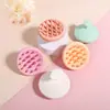 Cepillo para champú de silicona más vendido de Amazon, herramienta relajante para el champú para uso en casa, mango de masaje, peine suave popular de silicona para aliviar la tensión