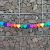 Guirnalda de papel de colores de 3 m de largo, directa de fábrica, para fiestas de cumpleaños infantiles, decoración de bodas, flores de papel al por mayor