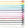 Producto Individual de Venta Caliente Transfronterizo Largo 58cm Color Caramelo Cadena Acrílica Cadena para Colgar Cuerda para Colgar Artefacto Antiperdida y Antirrobo
