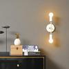 Lámpara Transfronteriza Popular Lámpara de Pared Doble Cabezal Americana LED Edison Simple de Hierro Baño Inodoro Wayfair