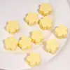 Contas Acrílicas Creme com Furo Grande Estrela de Cinco Pontas Flor de Ameixa Coração Contas Feitas à Mão DIY Caseiro Corrente para Celular Chaveiro Joias