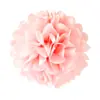 Bola de flores de papel para boda, Navidad, San Valentín, fiesta de cumpleaños, fondo de ventana, decoración de pared, accesorios, bola de flores de papel DIY