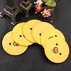Pequeño regalo espejo de hojalata creativo espejo de maquillaje portátil espejo pequeño de dibujos animados logo