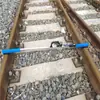 Calibrador Digital de Galga de Vía para Pantalla Ferroviaria, Regla Portátil para Medición de Nivel de Vía, Regla de Vía Especial Grado 0 para Ferrocarriles