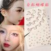 Pasta de maquiagem facial, joias faciais, diamante brilhante, lágrima, pinta, fazer, strass, pasta de tatuagem, pasta de sobrancelha, adesivo de pasta de diamante