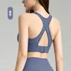 Nueva Chica Fitness Espalda Hermosa Sujetador Deportivo a Prueba de Impactos Sujetador para Correr Ropa Exterior de Entrenamiento Integrada Chaleco de Yoga