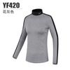 Camiseta interior de golf PGM para mujer, manga larga, moda, otoño e invierno, ropa elástica, cálida para el frío, ventas directas de fábrica