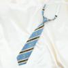 Corbata de Estilo Japonés a Rayas Jk/Dk Sin Corbata Estilo Universitario Uniforme Estudiantil Camisa Roja Cian Gris Azul Accesorios de Uniforme Unisex