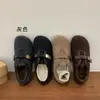 Nuevos Zapatos Birkenstock de Lana Versátiles para Mujer Otoño e Invierno, Zapatos Peludos y Elegantes de Suela Gruesa, Zapatos Cálidos para Mujer, Zapatos de Algodón