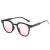 Nuevo estilo artefacto de cara lisa rubor gafas viento de deseo puro dulce para mujer gafas netas rojas degradado atardecer polvo rubor gafas lote