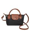 2025 Estilo Novo Transfronteiriço Bolsa Feminina de Ombro Sensação de Alto Padrão Bolsa Bolinho Nicho Versátil Couro Portátil Bolsa Transversal