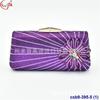 Bolso de noche de flor grande con pedrería cruzado, bolso de noche de moda para vestido, bolso de mano clutch, bolsos de fiesta